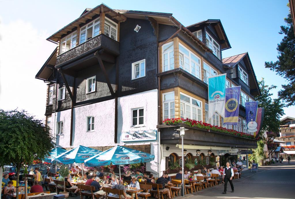 Hotel Sascha'S Kachelofen Oberstdorf Zewnętrze zdjęcie